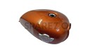 Genuine Royal Enfield Interceptor 650 Orange Crush Petrol Gas Fuel Tank - SPAREZO